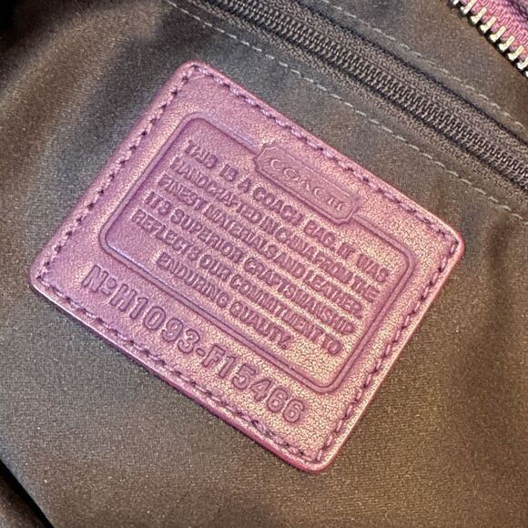 Coach Galaxy Mutlicolor Snap Head Patchwork Tote Shoulder Bag - Picture 15 of 16